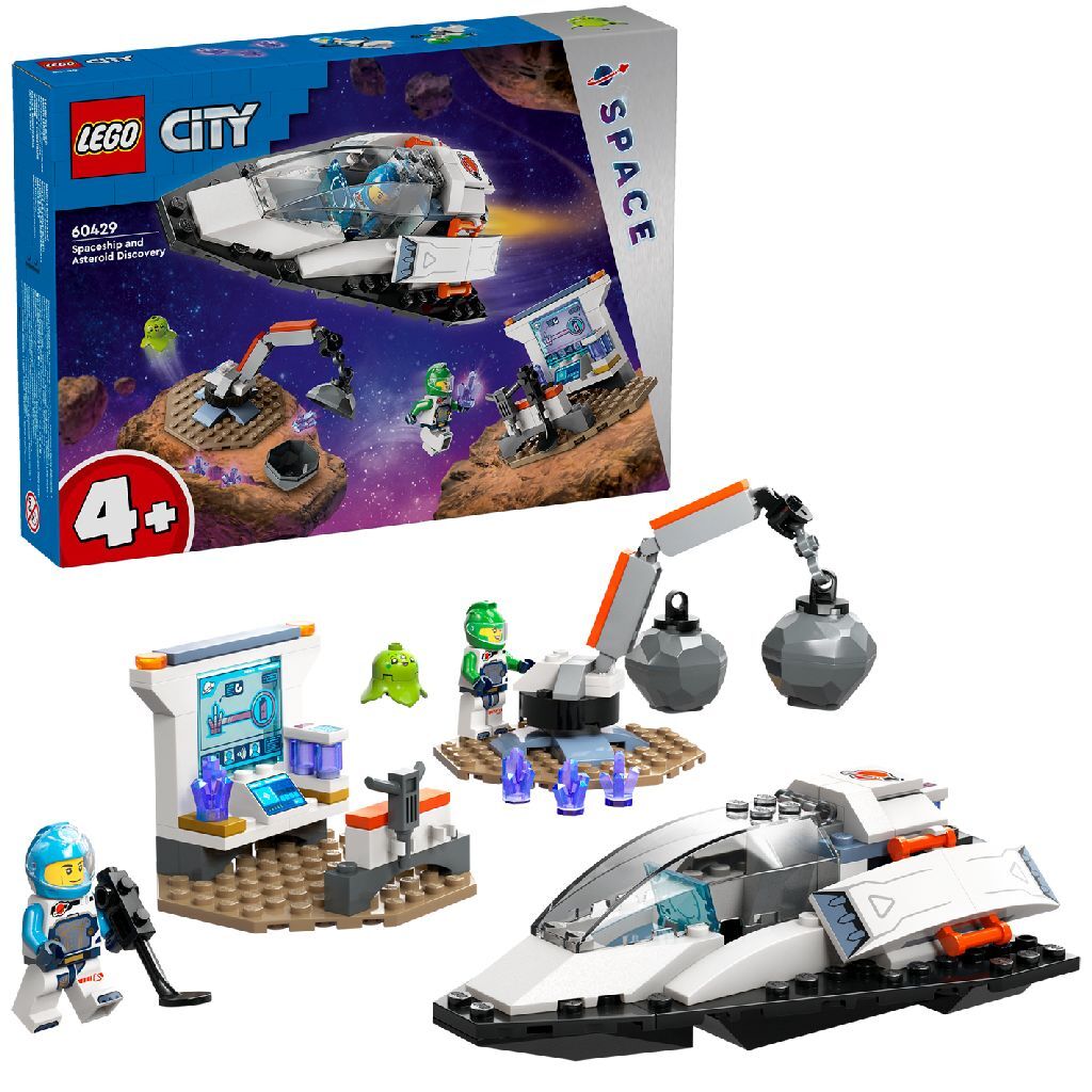Lego City 60429 Space Ruimteschip En Ontdekking Van Astero&amp;Iuml;De