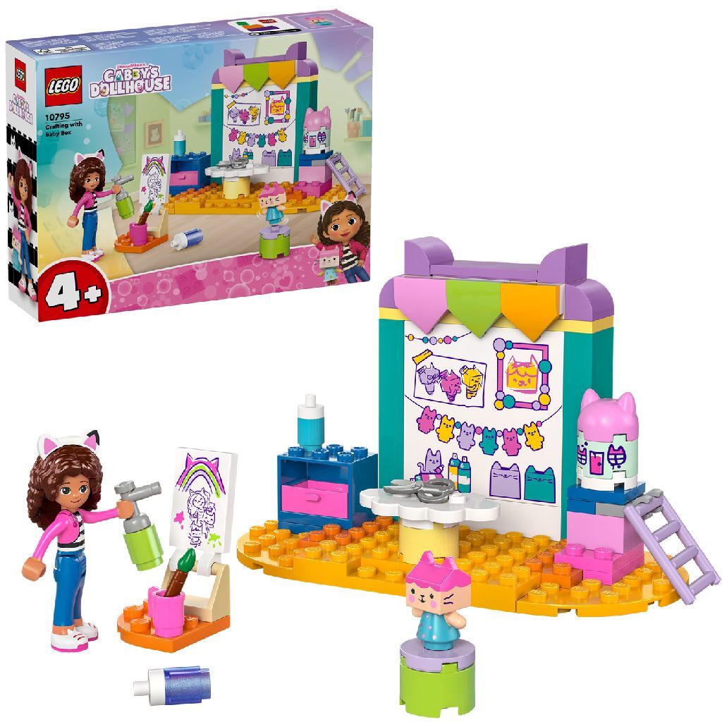 Lego 10795 Gabby&#39;s Dollhouse Knutselen Met Babykit