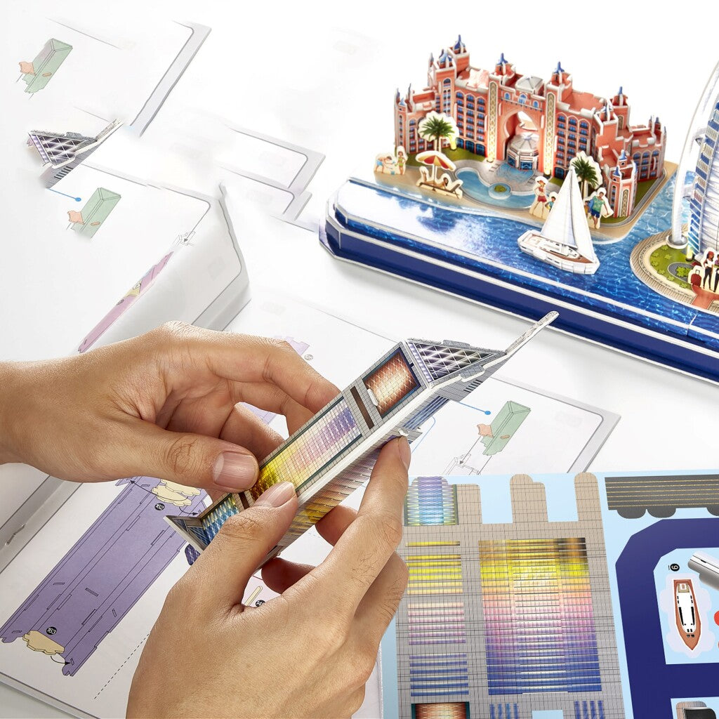 Cubic Fun 3D Led Puzzel Dubai 182 Stukjes