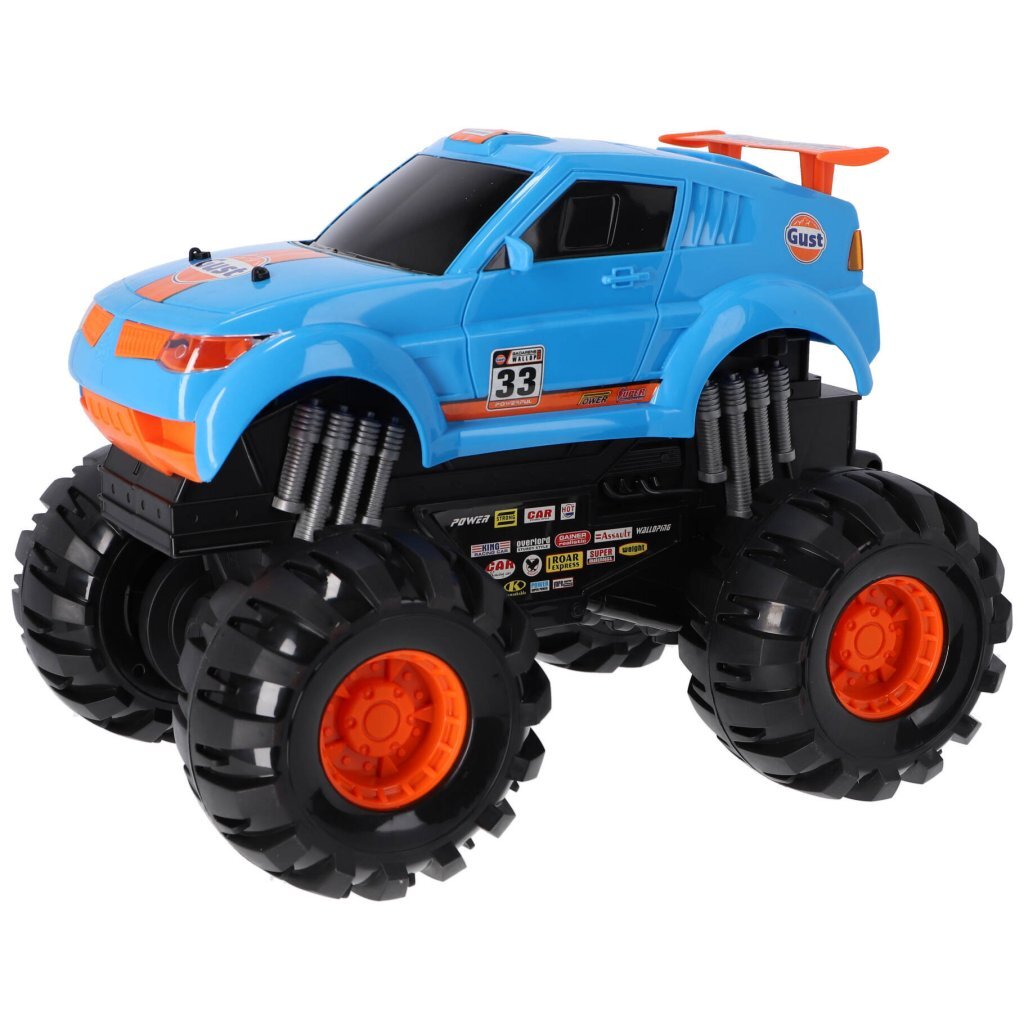 Overige Merken Mega Monstertruck 1:8 Blauw