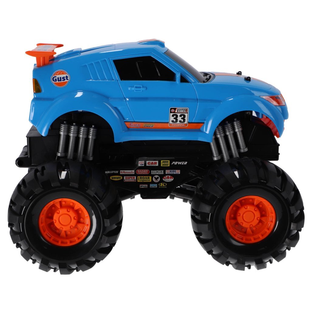 Overige Merken Mega Monstertruck 1:8 Blauw