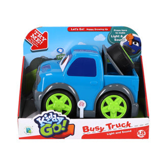 Overige Merken Kiddygo Pickup Truck 19 Cm + Licht En Geluid Blauw