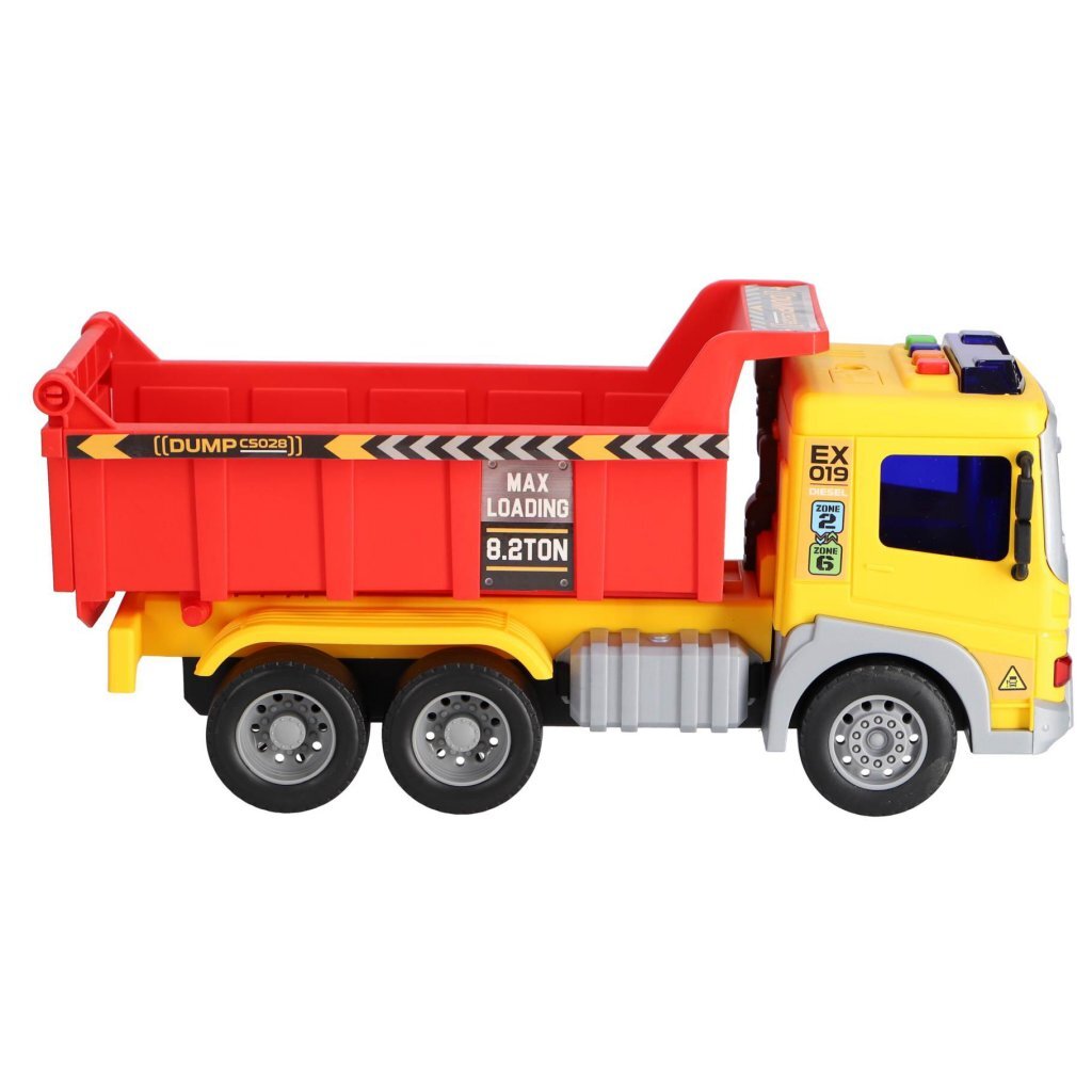 Overige Merken Constructie Truck 30 Cm + Licht En Geluid