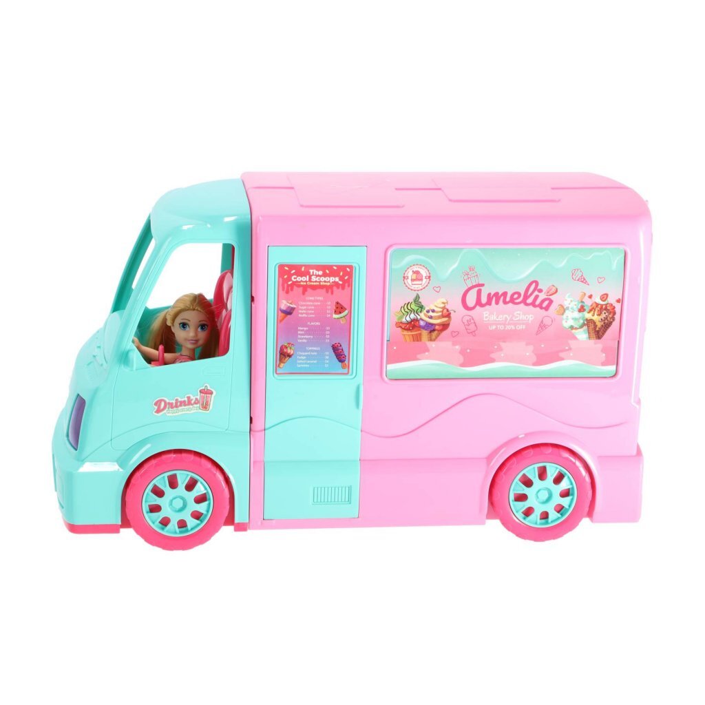 Overige Merken Dessert Truck Speelset 21-Delig